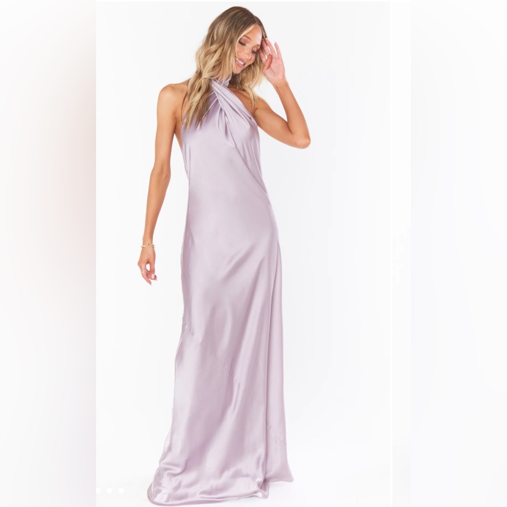 Show me your mumu lavender bridesmaid/formal gown